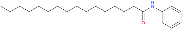 PALMITANILIDE molecular structure
