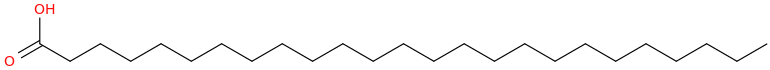 PENTACOSANOIC ACID molecular structure