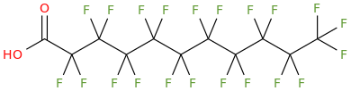 PERFLUOROUNDECANOIC ACID molecular structure