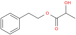 PHENETHYLLACTATE molecular structure
