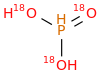 PHOSPHONIC ACID-18O3 molecular structure
