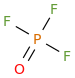 PHOSPHORYL FLUORIDE molecular structure