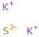 POTASSIUMMONOSULPHIDE molecular structure
