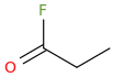PROPIONYL FLUORIDE molecular structure