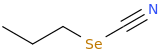 PROPYLSELENOCYANATE molecular structure