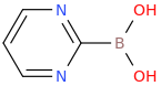 PYRIMIDIN-2-YLBORONIC ACID molecular structure