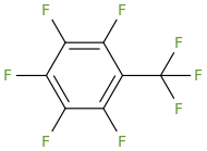Perfluorotoluene molecular structure