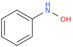 Phenylhydroxylamine molecular structure