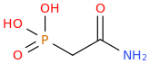 Phosphonoacetamide molecular structure