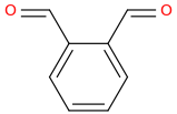 Phthalaldehyde molecular structure