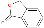 Phthalide molecular structure