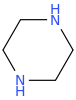 Piperazine molecular structure