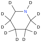 Piperidine-d10 molecular structure