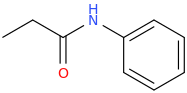 Propionanilide molecular structure