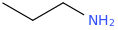 Propylamine molecular structure