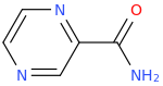 Pyrazinamide molecular structure