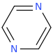 Pyrazine molecular structure
