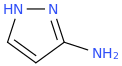 Pyrazol-3-ylamine molecular structure