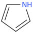 Pyrrole molecular structure