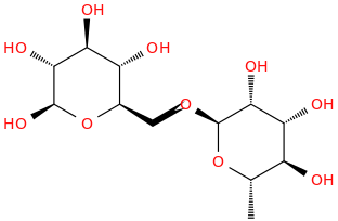 RUTINOSE molecular structure