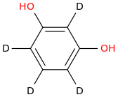 Resorcinol-d4 molecular structure