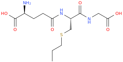 S-PROPYLGLUTATHIONE molecular structure