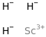 SCANDIUM HYDRIDE molecular structure