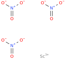 SCANDIUM NITRATE molecular structure
