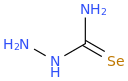 SELENOSEMICARBAZIDE molecular structure