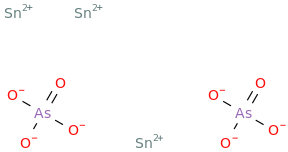 STANNOUS ARSENATE molecular structure