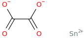 STANNOUS OXALATE molecular structure