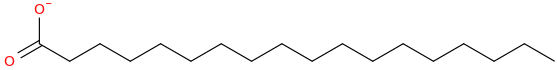 STEARATE molecular structure