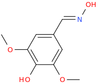 SYRINGALDOXIME molecular structure