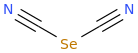 Selenium dicyanide molecular structure