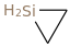 Silacyclopropane molecular structure