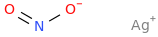 Silver nitrite molecular structure