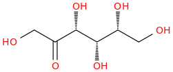 Sorbose molecular structure