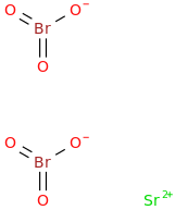 Strontium bromate molecular structure
