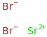Strontium bromide molecular structure