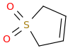 Sulfolene molecular structure
