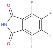 TETRAFLUOROPHTHALIMIDE molecular structure