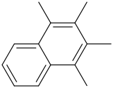 TETRAMETHYLNAPHTHALENE molecular structure