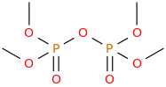 TETRAMETHYLPYROPHOSPHATE molecular structure