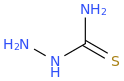 THIOSEMICARBAZIDE molecular structure