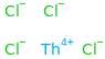 THORIUM CHLORIDE molecular structure