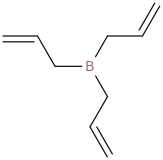 TRIALLYLBORANE molecular structure