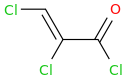 TRICHLOROACROLEIN molecular structure