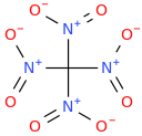 Tetranitromethane molecular structure