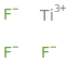 Titanium trifluoride molecular structure
