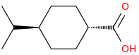 Trans-4-IsopropylcyclohexanecarboxylicAcid molecular structure